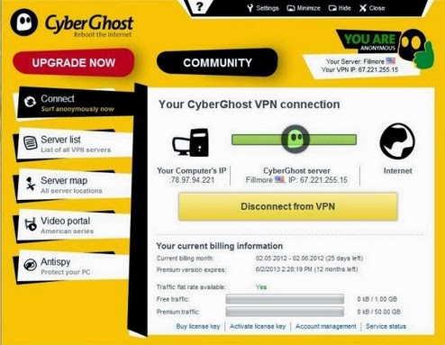 CyberGhost VPN 8.6.4 Premium Crack & Registration Key 2022